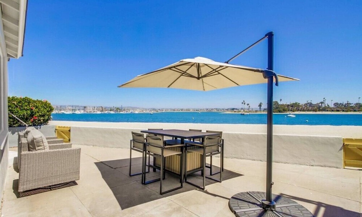 Mission Beach House | 2 Levels of Waterfront * Bay View Patio * AC