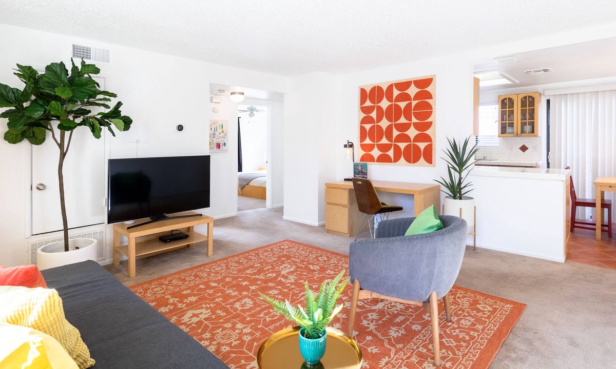 Desert Hot Springs Apartment | B2-Special Desert Long Short Term 2BR Full Kitchen