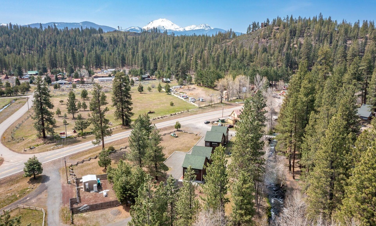 Old Station Cabin | Beautiful retreat on Hat Creek, Fishing, Firepits and BBQ's