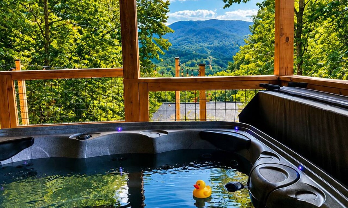 Sky Valley Cabin | Cabin Mountain View Retreat Hot Tub, Game Room, Fire Pit, Pizza Oven