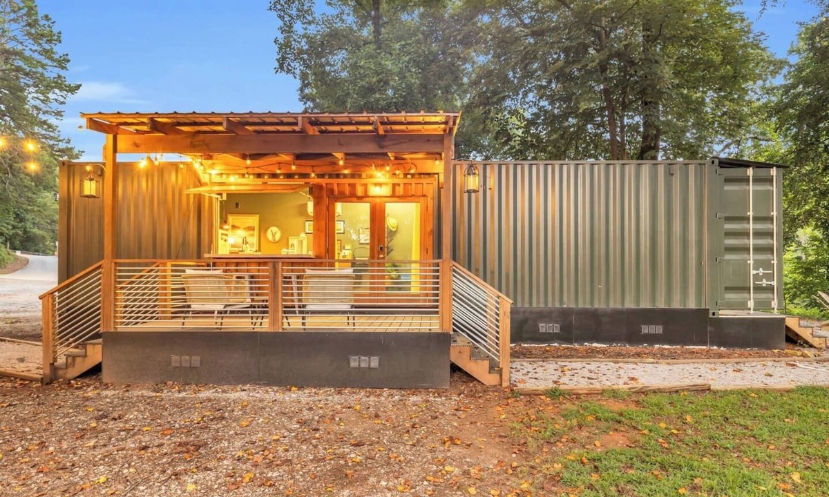 Greenville Cabin | Cozy Shipping Container - Relax by the River