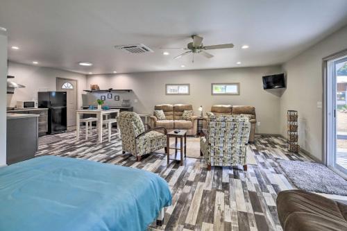 Elizabethton House | Detached Watauga Riverfront Studio w/Grill