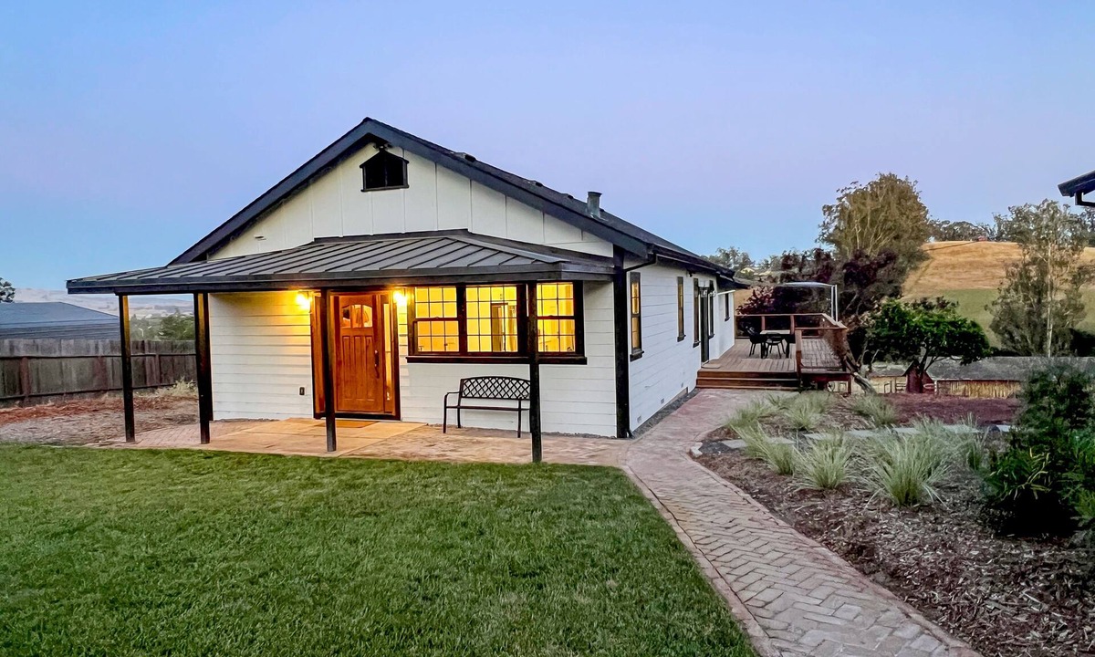 Penngrove House | Enjoy privacy and a quiet setting with hill views and modern amenities