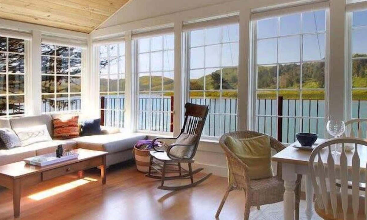 Jenner Cabin | Erinleigh by the Sea ~ On the mouth of the Russian River, Wildlife Show from you