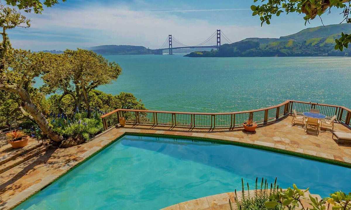 Belvedere Tiburon House | Exclusive Belvedere Escape w/ pool & stunning ocean views