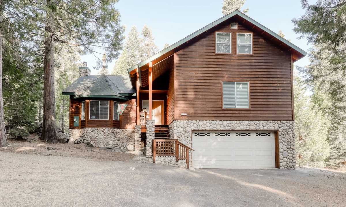 Shaver Lake Cabin | Forest View Home w/Partially Covered Deck - Great for Anglers, Boaters & Skiers