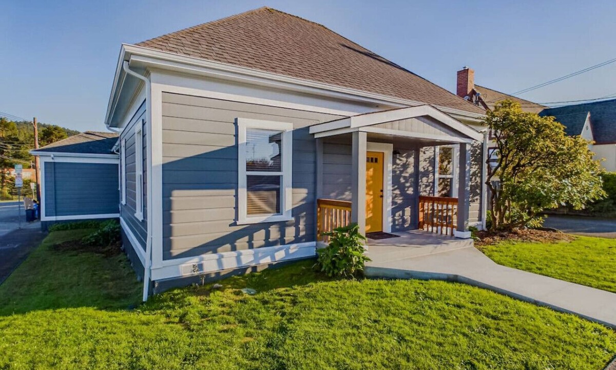 Arcata House | Located in Northtown Arcata, The Yellow Doors `A`