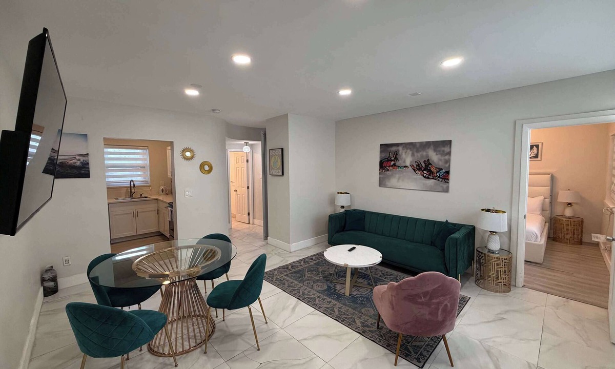 Bay Harbor Islands Apartment | Modern 2BR in Bay Harbor Islands close to beach, shops, and dining