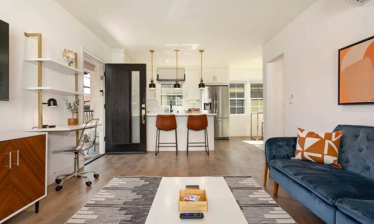 Carlson Park Apartment | Modern Culver City Stay with Balcony & Parking