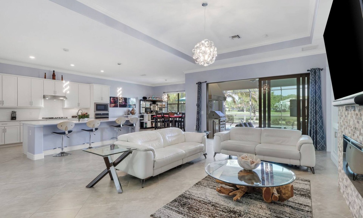 Rural Estates House | Naples Area home with Private Pool, Hot Tub and lake views. 3 Bed/3 Bath