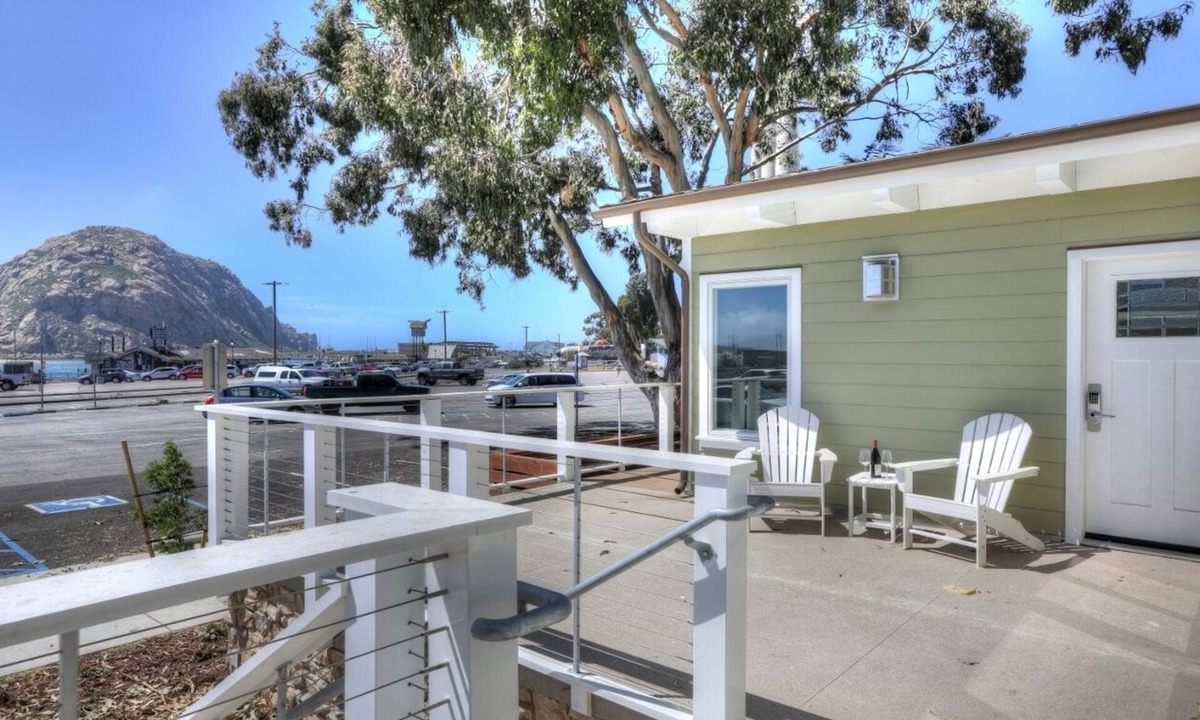 Morro Bay Condo | Ocean front with Morro Rock views: 2Bdrm Condo at Salty Sister