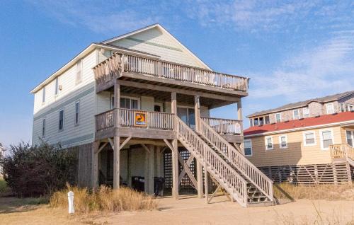 Sea Retreat House | Pelican Watch - Kitty Hawk MP 3, 16 Yards to Beach, Ocean View, Pool, Hot Tub, Pool Table, Flex Stays