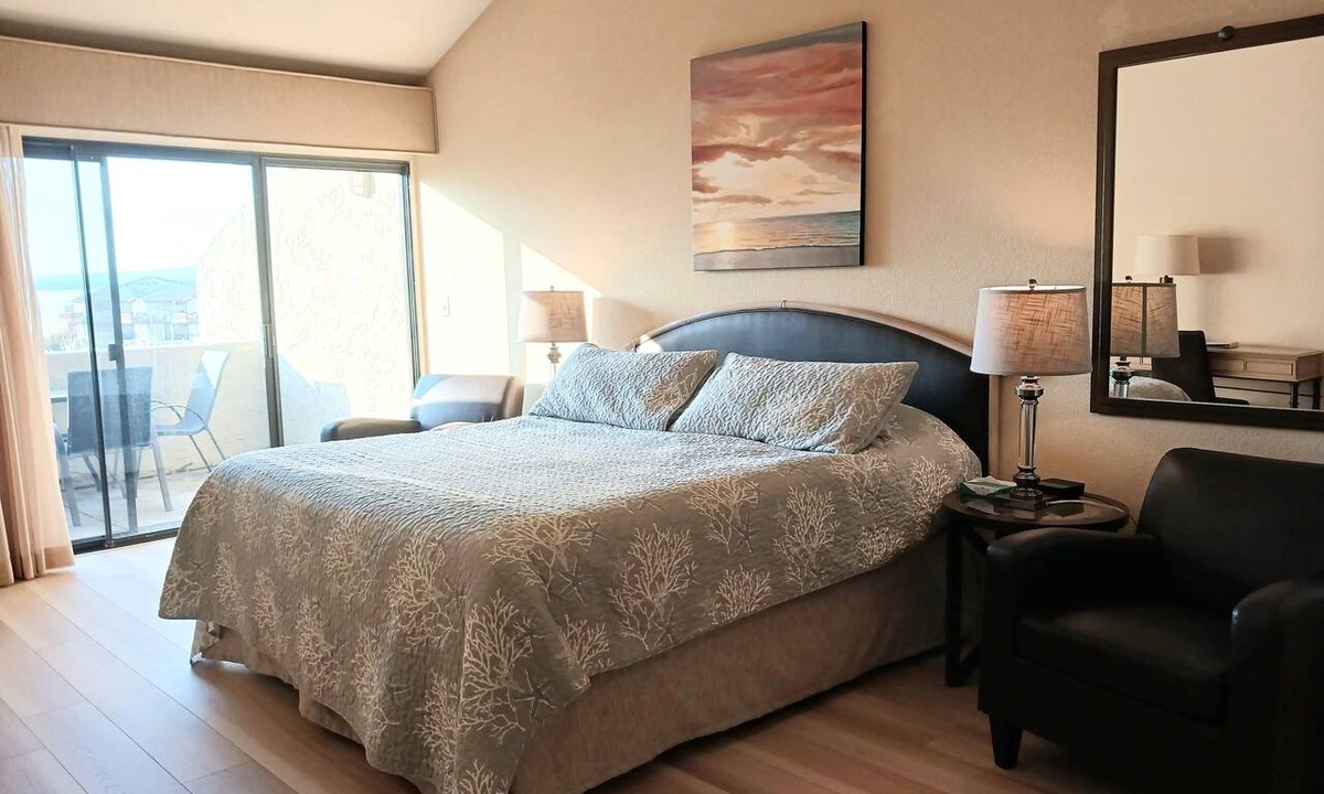 Rio del Mar Condo | Rare Oceanview Studio Seascape Resort!