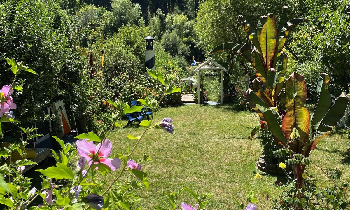Guerneville House | RIVERFRONT, KAYAKS, DOCK, YARD, VIEW, HOT TUB, POOL TABLE, BBQ, 5 STAR