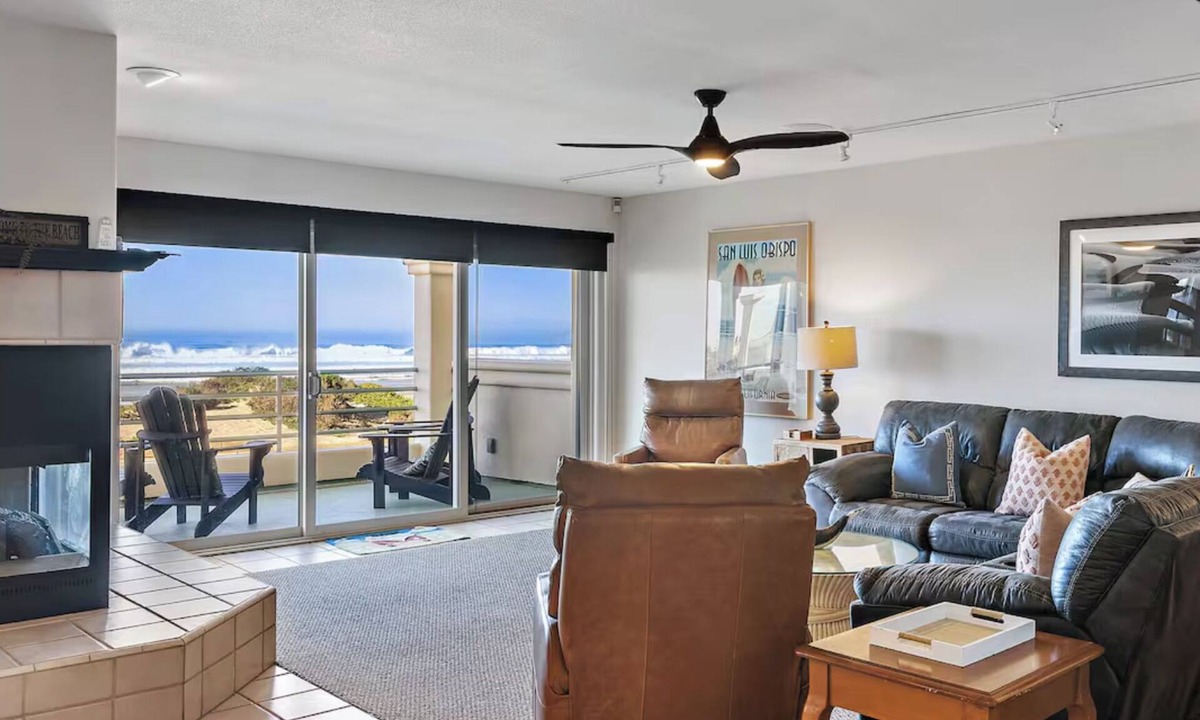 Oceano Condo | Strandcastle Beach House - Oceanfront! - You're right on the sand!