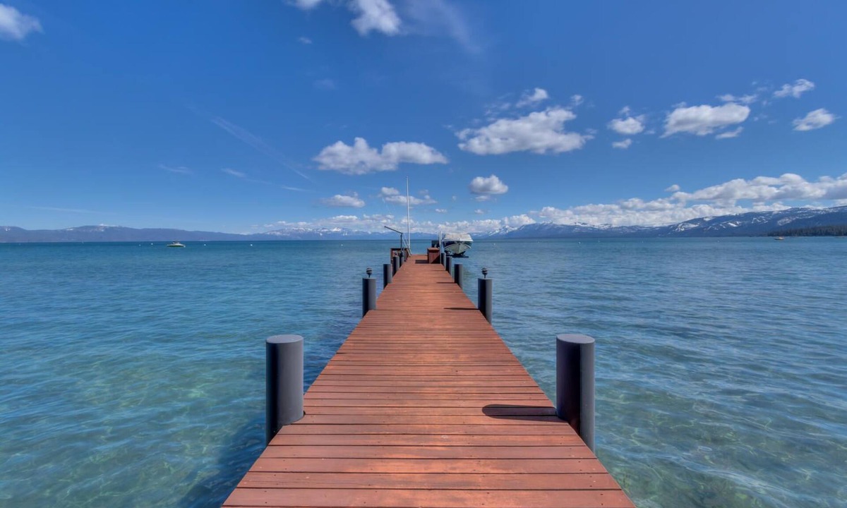 Tahoe City House | Whispering Pines by Tahoe Getaways - Lakefront w/Private Pier, Buoy w Pool Table, Fireplace