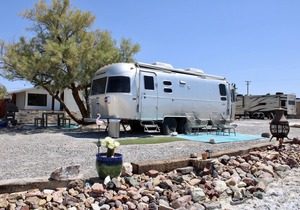 Death Valley Hot Springs Airstream