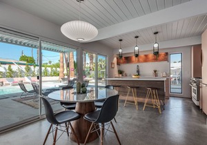 Dreamy Mid Century Modern House with Saltwater Pool & Resort Style Backyard