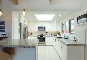 Dreamy, Newly Renovated Home with an Ocean Panorama and Endless Sunsets.