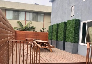 Executive West LA Studio, in courtyard building