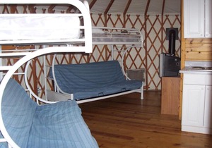Lake of the Springs Camping Resort Yurt 1