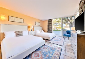 Mid-Century Home w/ Ocean Views, Fire Pit, Steps to Sand