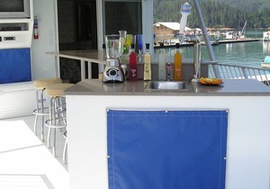 Shasta Marina in Packers Bay's Constellation houseboat on Lake Shasta