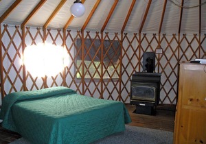 Yosemite Lakes Hillside Yurt 5