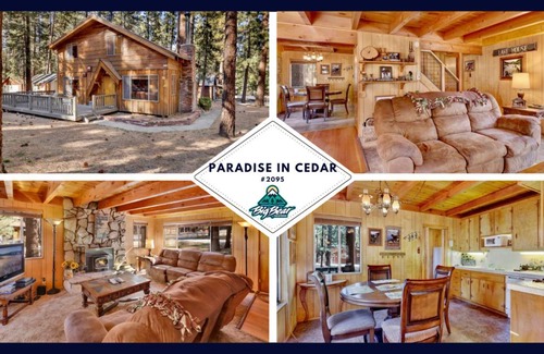 Big Bear Lake Cabin | 100 m² Cabin ∙ 3 bedrooms ∙ 5 guests