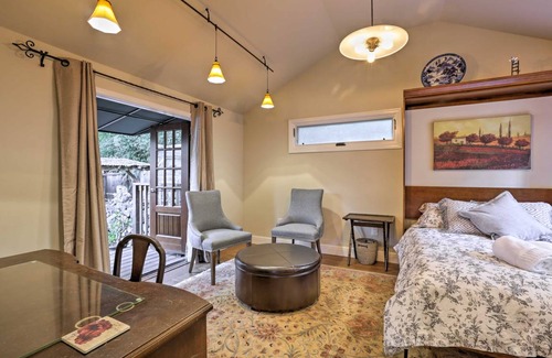 West Menlo Park Cottage | 46 m² Cabin ∙ 1 bedroom ∙ 2 guests