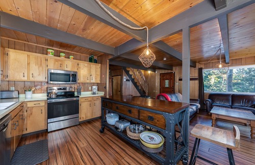 Arnold Cabin | A Cruz in the Woods- Blue Lake Springs