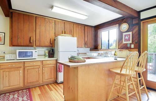 Guerneville Cabin | Boathouse ~ On River, Deck, Steps to Beach, Family Dog Friendly!