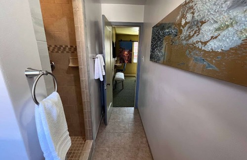 Marina District House | Elegant street-facing room with a private kitchen