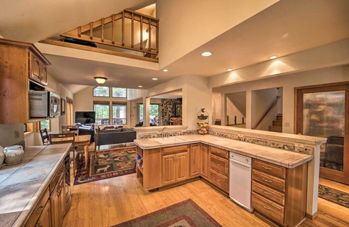 Truckee House | Hot Tub & Deck: Truckee Golf Course Home