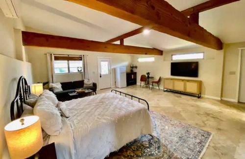 Alpine Apartment | Peaceful adobe villa with private hot tub