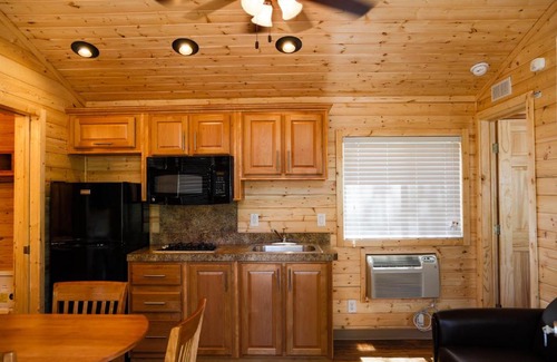 Lotus Resort | Ponderosa Camping Resort One-Bedroom Cabin 5