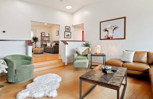 Las Positas House | Private lot, with city and ocean views, & hot tub