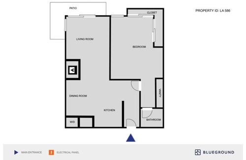 Los Angeles Apartment | Sunny Burbank 1BR w/ Pool, W/D & Gym, near TJ & WF, by Blueground
