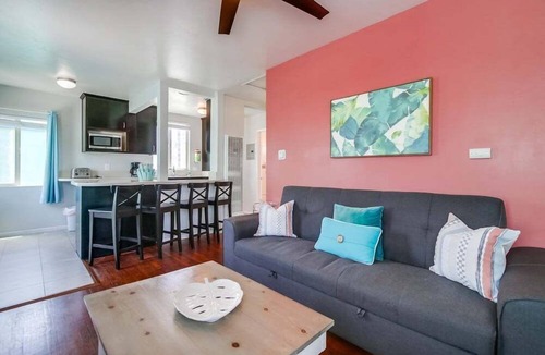 Central Mission Beach Condo | 1 Bedroom Condo, Private Patio with Bbq Grill Steps from Bay