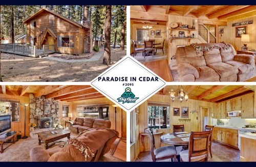 Big Bear Lake Cabin | 100 m² Cabin ∙ 3 bedrooms ∙ 5 guests