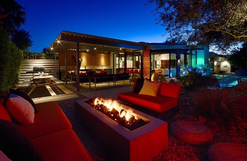 Racquet Club Estates House | 1959 Mid-Century Lux Home- Fully renovated, Pool/Spa, private, dogs ok