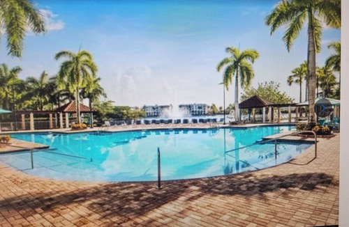 Doral Condo | 2-bedroom condo across the street and access to trump resort