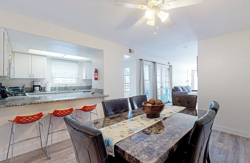 Pacific Beach Cottage | 2BR Condo Steps to the Beach & Blvd-dog-friendly