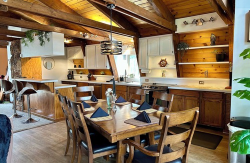 Montgomery Estates House | 3-bedroom House: Mountain/Forest Views, Pool Table and Free Sunset Boat Charter!