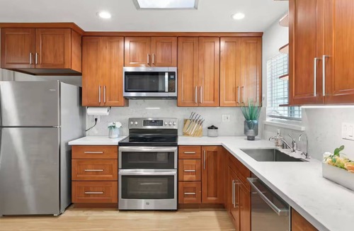 Fremont House | 3BR Home Ideal for Work Trips, Family & Long Stays