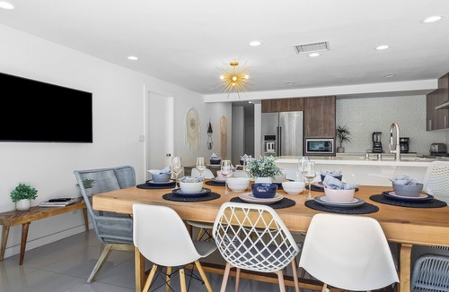 Tahquitz River Estates House | 5BR Perfect Weekend Getaway, Amazing Backyard, Mtn Views