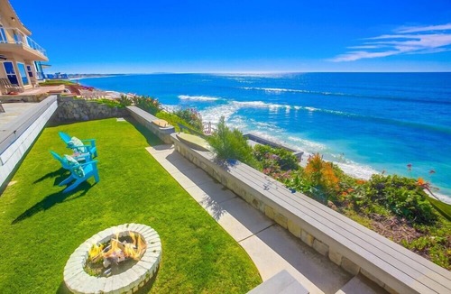 Terramar House | 61' Ocean Frontage * 3 Beachfront Patios * A/C * Direct Beach Access