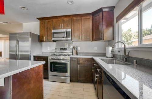 West San Jose House | Airy San Jose 4BR w/Garage, Backyard + Patio, nr Tech, by Blueground