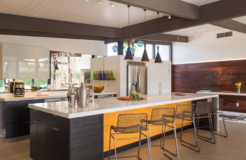 Racquet Club Estates House | Artistic Mid-Century design 6 Bed/5bath ESTATE with Full Casita w/Kitchen