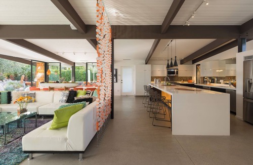 Racquet Club Estates House | Artistic Mid-Century design 6 Bed/5bath ESTATE with Full Casita w/Kitchen
